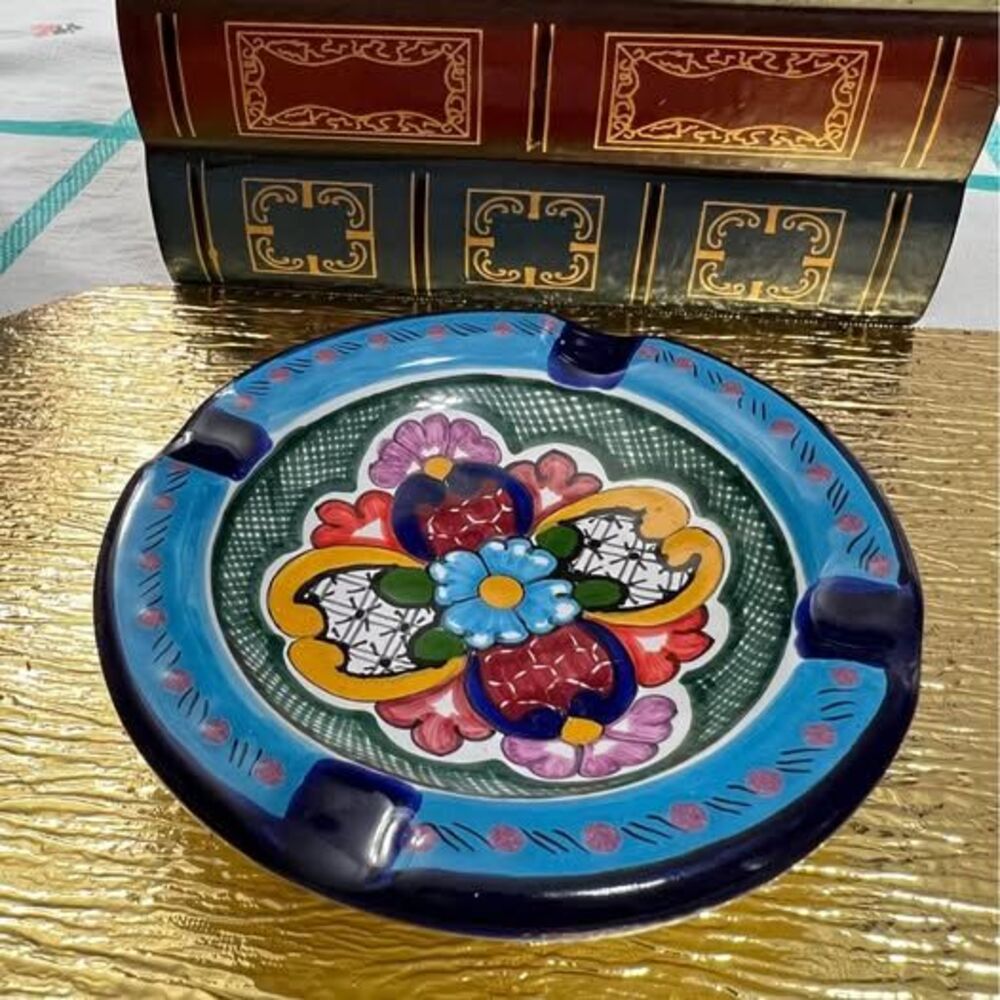 Ashtray Talavera Decoration - Lead Free